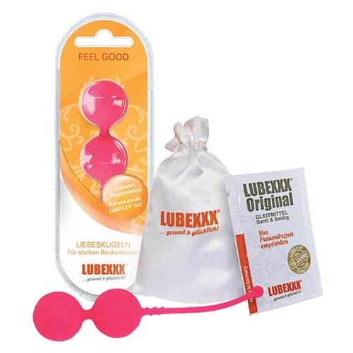 Lubexxx Liebeskugeln f&uuml;r Beckenbodentraining pink - 1