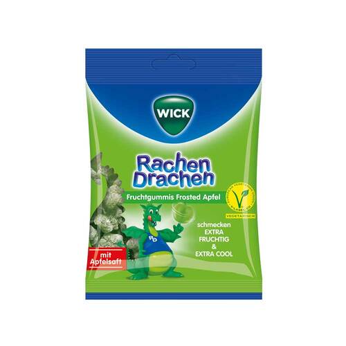 WICK RachenDrachen Halsgummis Apfel - 1