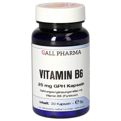 Vitamin B6 25 mg GPH Kapseln - 1