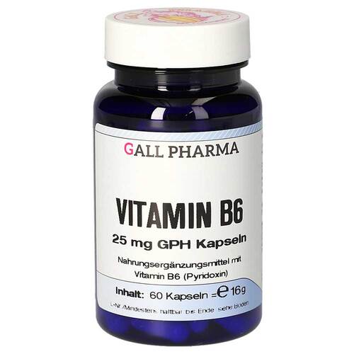 Vitamin B6 25 mg GPH Kapseln - 1