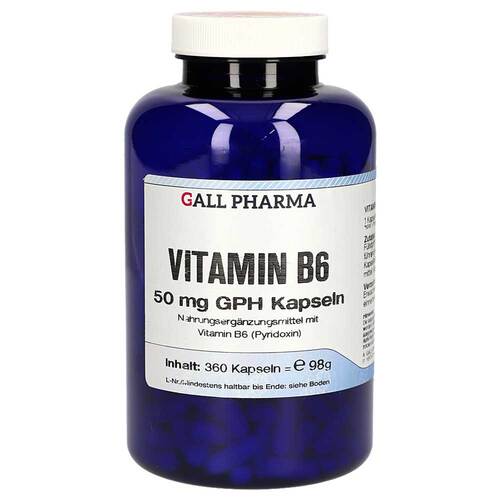 Vitamin B6 50 mg GPH Kapseln - 1