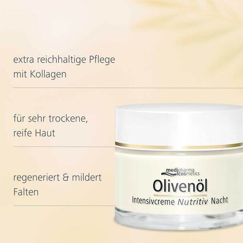Olivenöl Intensivcreme Nutritiv Nachtcreme - 3