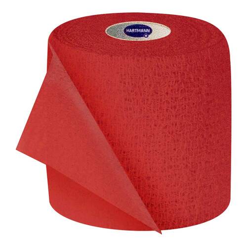 Peha-Haft Color Fixierbinde latexf.6 cmx20 m rot - 1
