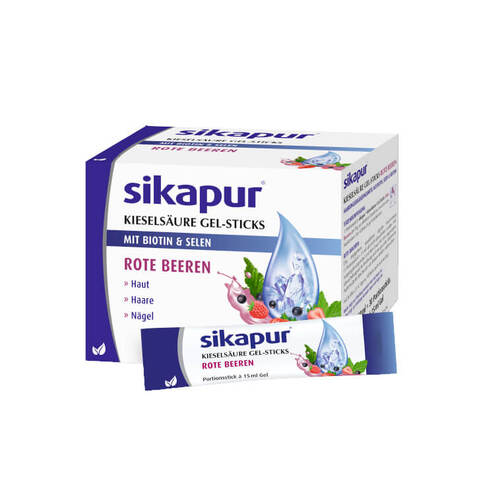 Sikapur Kiesels&auml;ure Gel-Sticks rote Beeren - 1