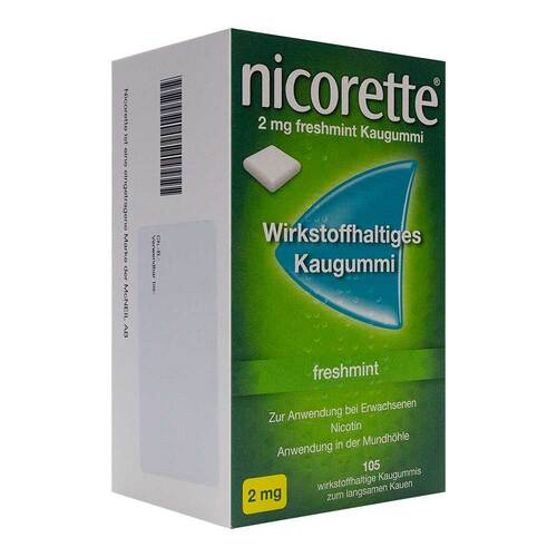 Nicorette Kaugummi 2 mg freshmint - 1