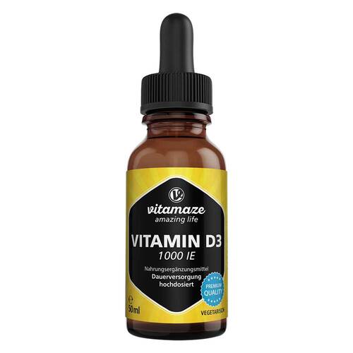 Vitamin D3 Tropfen 1.000 I.E. - 1