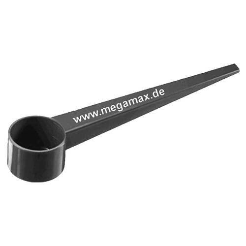 Dosierl&ouml;ffel 25 ml schwarz Megamax - 1
