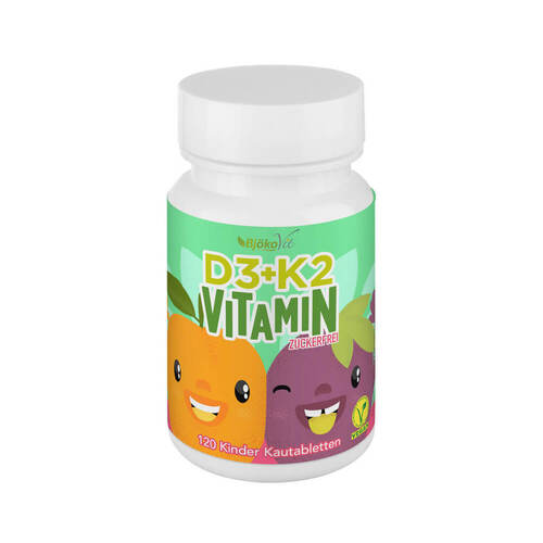 Vitamin D3 + K2 Kinder Kautabletten vegan - 1