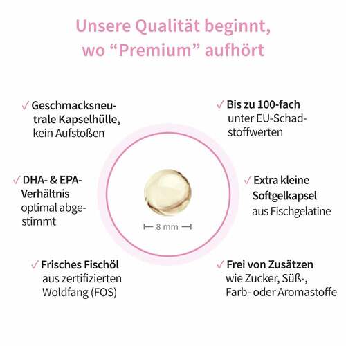 White Omega Pearlz Omega-3-Fetts&auml;uren Weichkapseln - 2