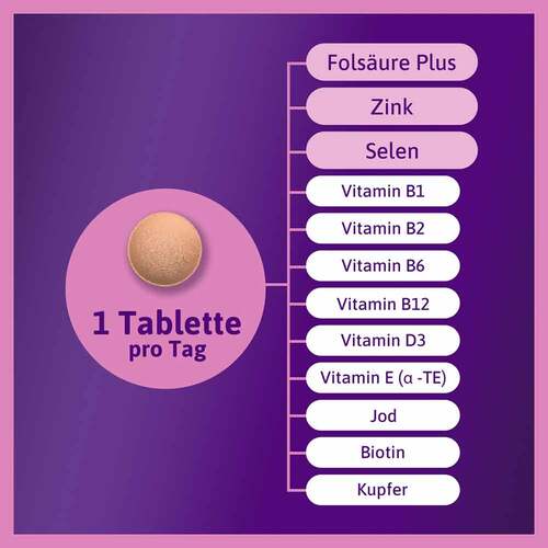 Femibion 0 Babyplanung Tabletten  4-Wochen-Packung  - 3