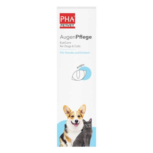 PHA Augenpflege Tropfen f&uuml;r Hunde / Katzen - 1