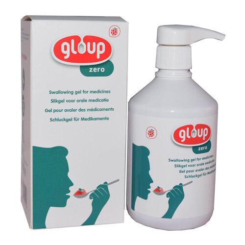 Gloup Zero Medikamenteneinnahme Gel Himbeere - 1
