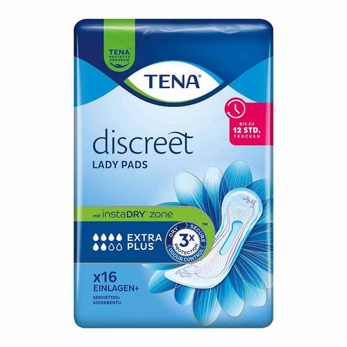 TENA® discreet Lady Pads Extra Plus bei Inkontinenz - 1