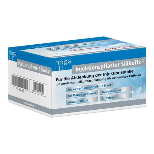 Injektionspflaster Silikofix 2x6 cm H&ouml;ga - 1