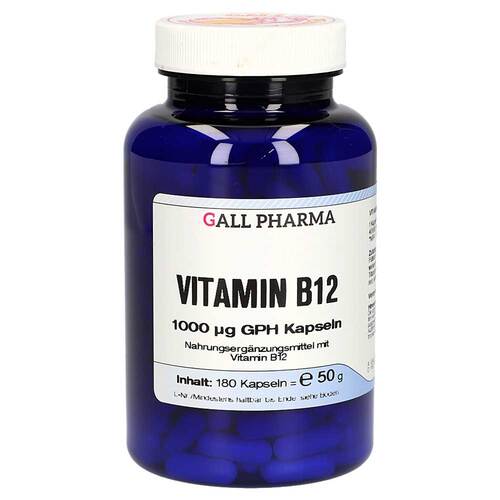 Vitamin B12 1000 µg GPH Kapseln - 1