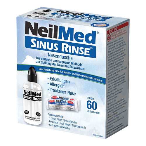 Neilmed Sinus Rinse Nasendusche + 60 Nasensp&uuml;lsalzbeutel  - 1