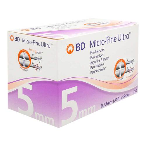 BD Micro-Fine Ultra Pen-Nadeln 0,25x5 mm - 1