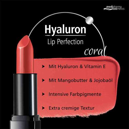 Hyaluron Lip Perfection Lippenstift coral - 3