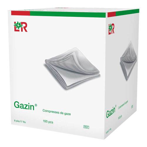 Gazin Mullkomp.10x10 cm unsteril 8fach Op - 1