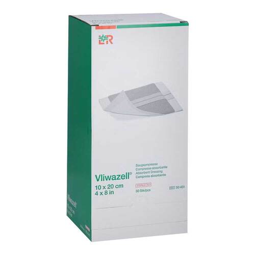 Vliwazell Saugkompressen 10x20 cm steril - 1