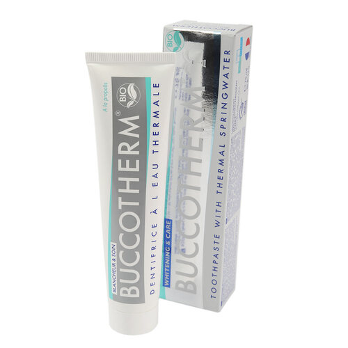 Buccotherm Bio-Zahnpasta wei&szlig;e Z&auml;hne - 1