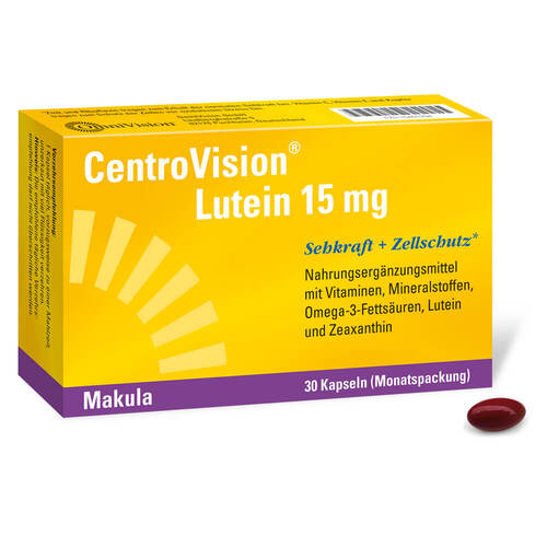 Centrovision Lutein 15 mg Kapseln - 1