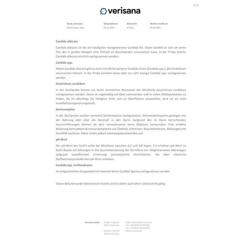 Candida Test - 3