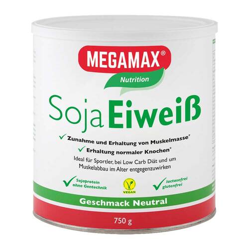Megamax Soja Eiwei&szlig; neutral Pulver - 1
