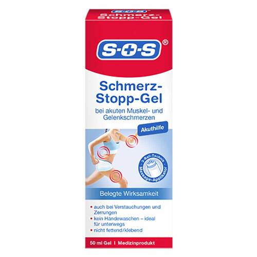 SOS-Schmerz-Stopp Gel - 1