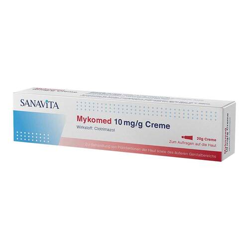 Mykomed 10 mg/g Creme mit Clotrimazol - 1