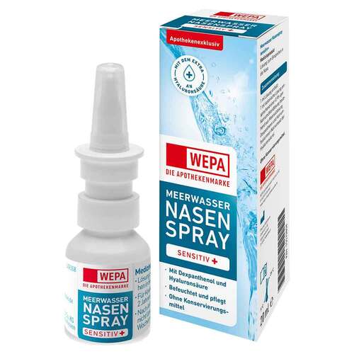 WEPA Meerwasser Nasenspray sensitiv+ - 1