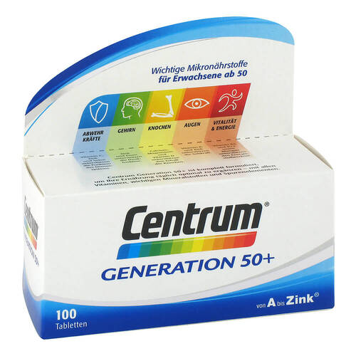 Centrum Gen.50 + A-Zink + Floraglo Capletten - 1