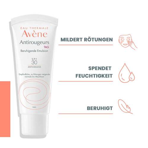 Avene Antirougeurs Tag beruhigende Emulsion SPF 30 - 4