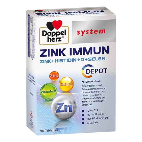 Doppelherz Zink Immun Depot system Tabletten - 1