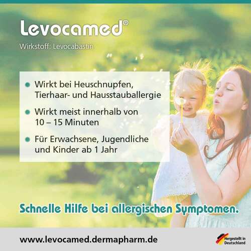 Levocamed 0,5 mg / ml Nasenspray Suspension - 3