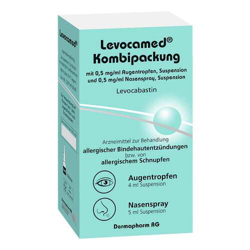 Levocamed Kombi 0,5 mg / ml AT + 0,5 mg / ml Nasenspray  - 2