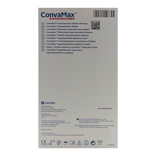 Convamax Superabsorber adh&auml;siv 10x10 cm - 2