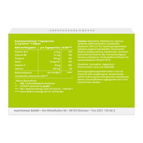 Mybiotik Balance Rds 20x2 g Pulver+20 Kapseln - 2