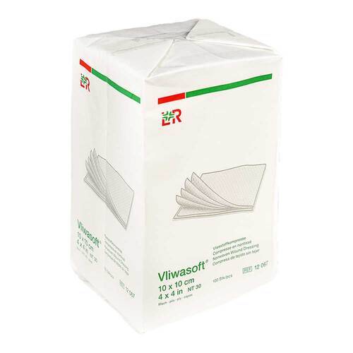 Vliwasoft Vlieskompressen 10x10 cm unsteril 6l. - 1
