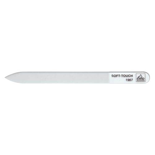 Erbe Glasfeile 14 cm Soft-Touch glasklar einseitig - 1