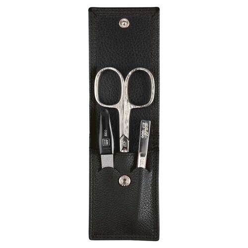 Yes Manicure-Etui Leder 3teilig schwarz - 2
