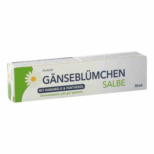 G&auml;nsebl&uuml;mchen Salbe mit Hamamelis &amp; Panthenol - 1