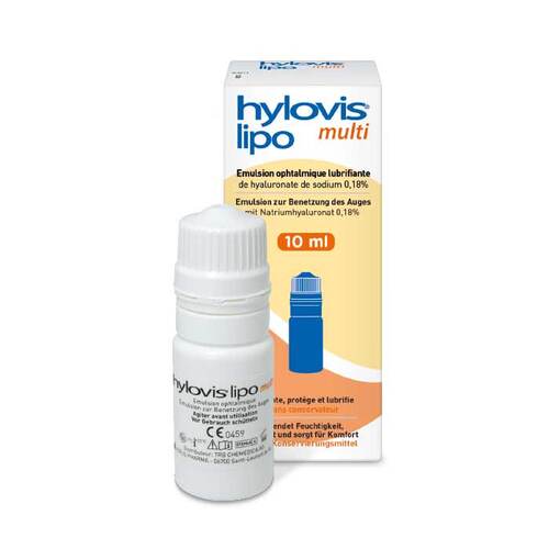 Hylovis lipo Augentropfen - 1