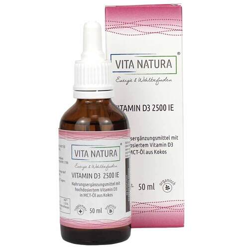 Vitamin D3 Tropfen 2500 I.E. - 1