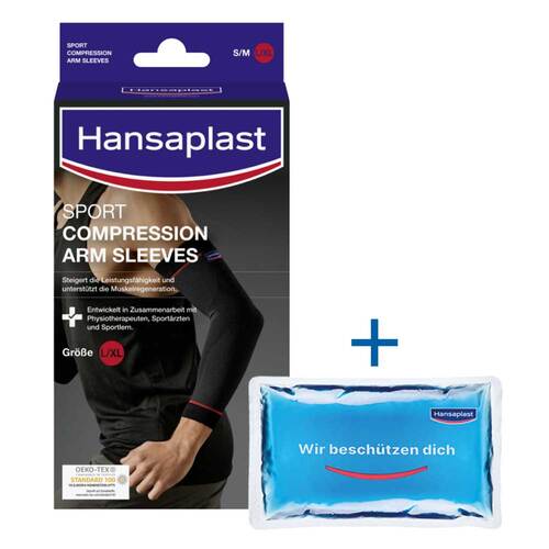 Hansaplast Sport Compression Arm-Sleeves Gr&ouml;&szlig;e L/XL - 1