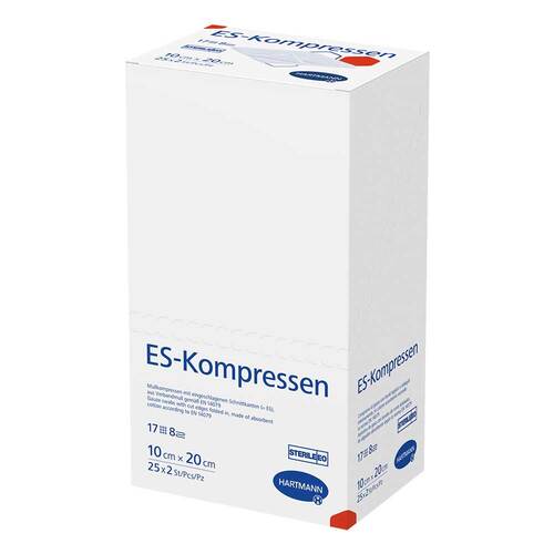 ES-Kompressen steril 10x20 cm 8fach - 1
