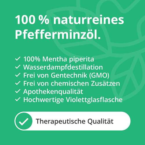 Pfefferminz &Ouml;l naturrein &auml;therisch - 2
