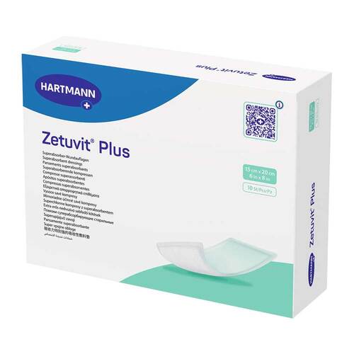 Zetuvit Plus extrastarke Saugkompr.steril 15x20 cm - 1