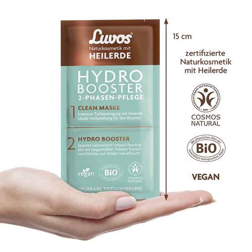 Luvos Heilerde Hydro Booster &amp; Clean Maske 2 + 7,5ml - 2