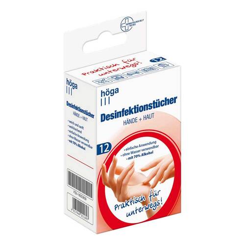 Desinfektionst&uuml;cher H&auml;nde + Haut - 1
